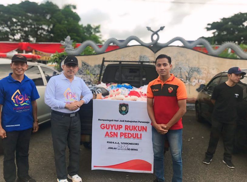 Apel Guyup Rukun ASN Peduli dalam Rangka Hari Jadi Ke-194 Kabupaten Purworejo