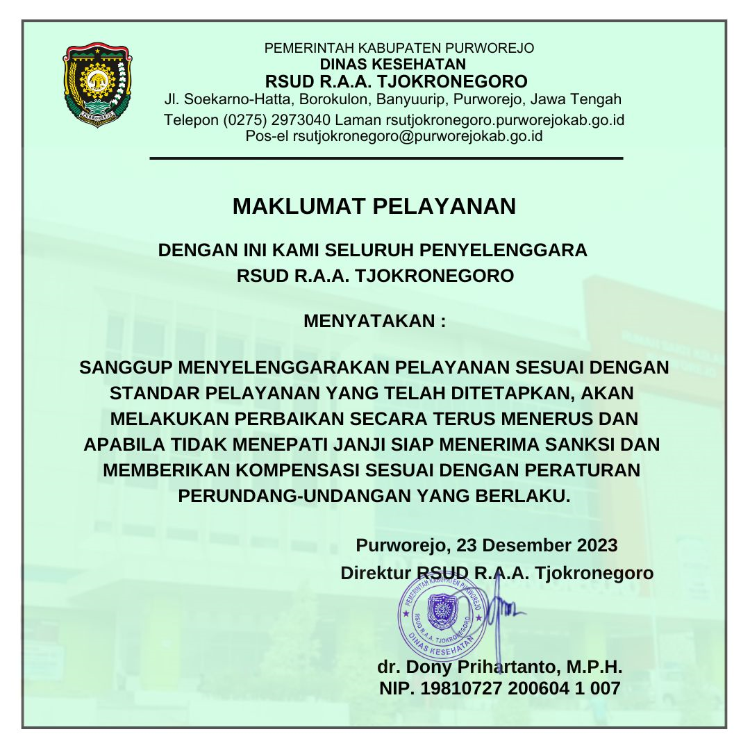 MAKLUMAT PELAYANAN